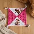 Doudou Loutres fuchsia