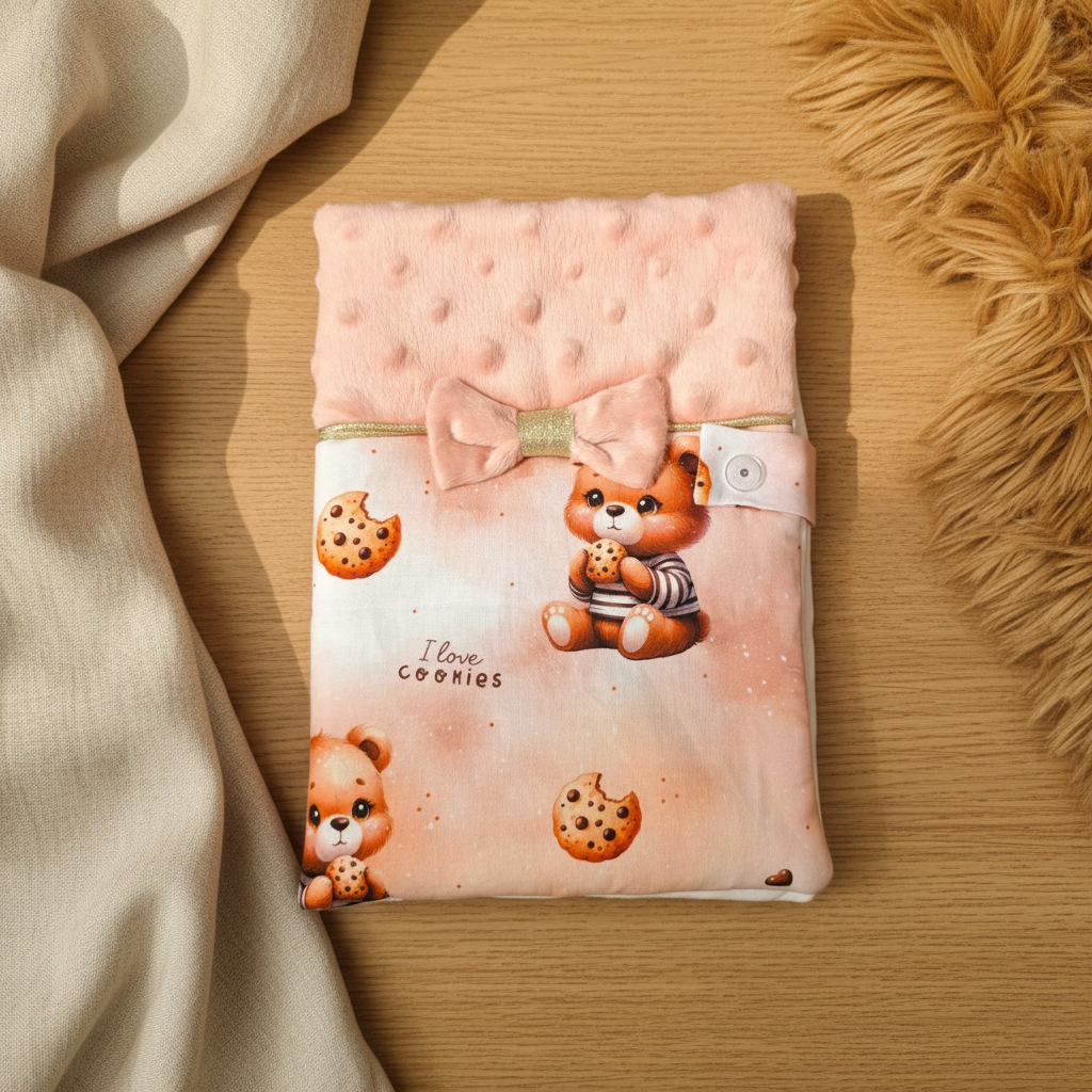 Protège-carnet Ours Cookies