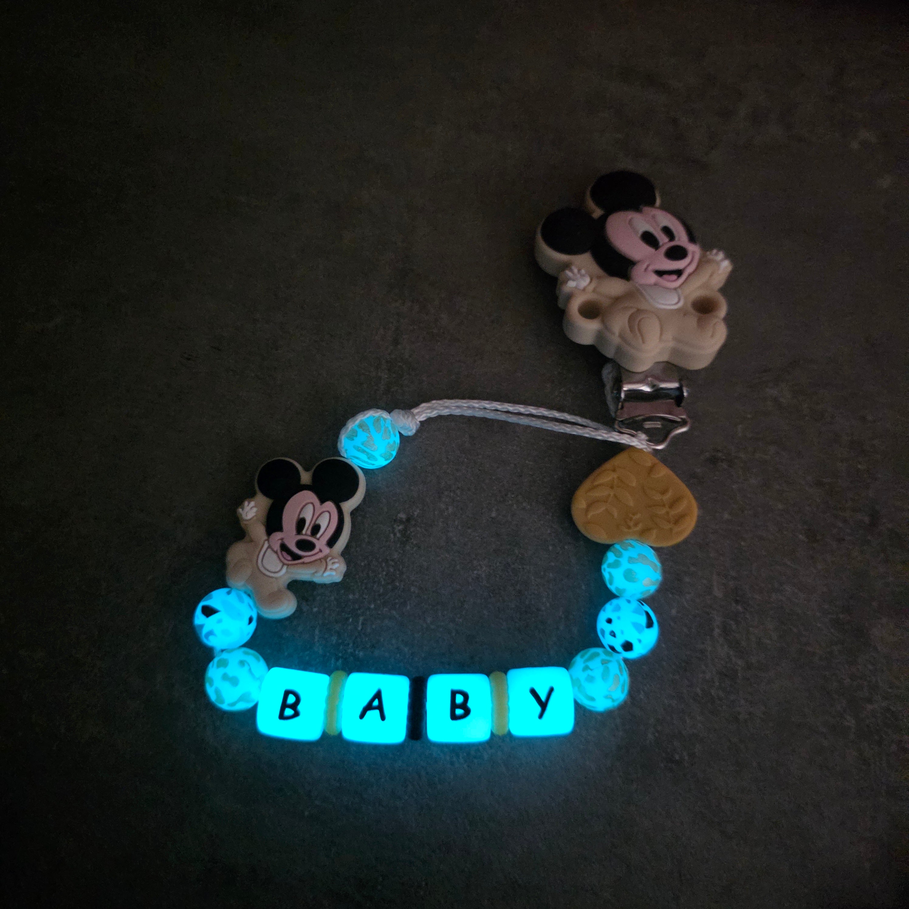 Attache tétine Mickey