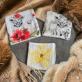 Lot 3 lingettes lavables