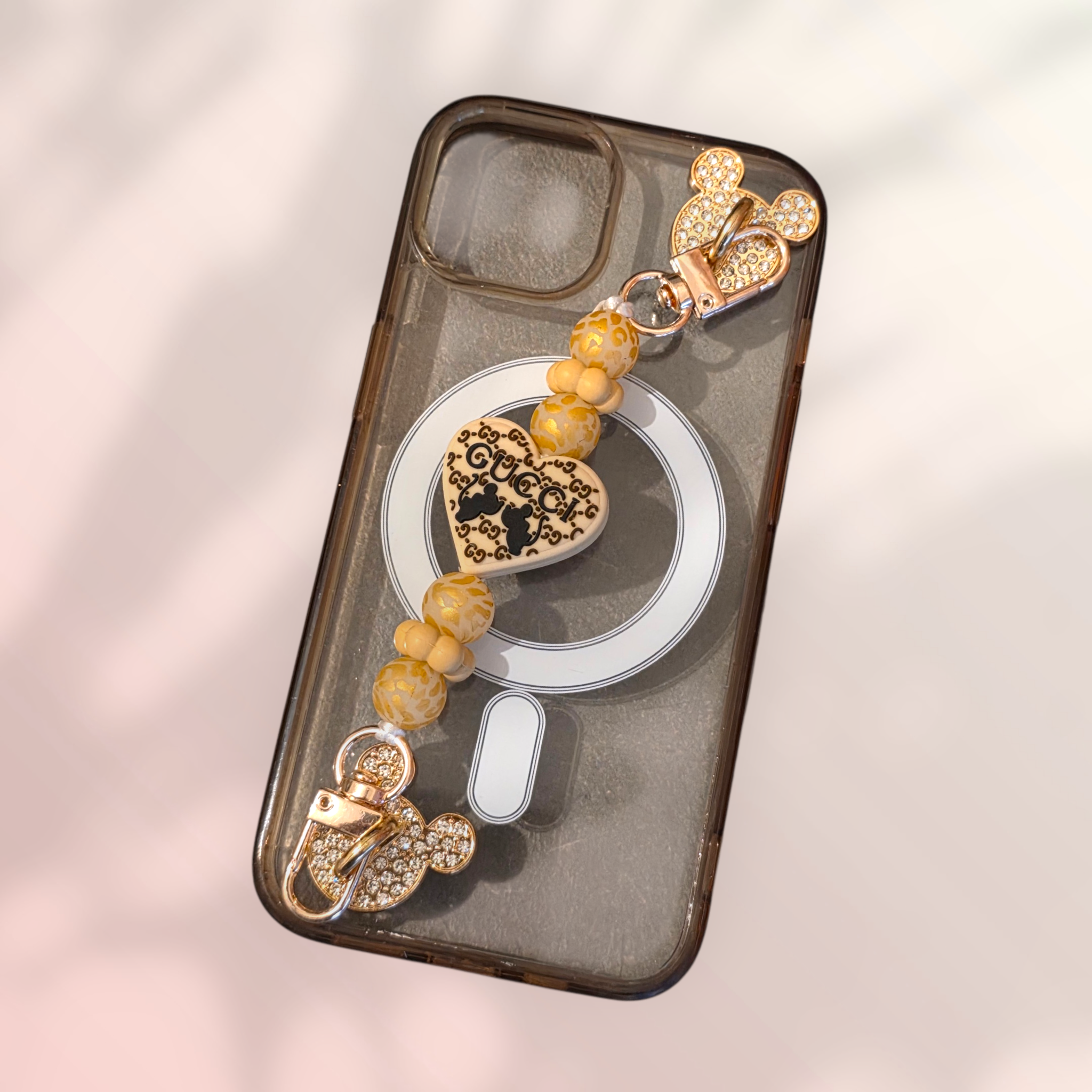Bijou pour coque téléphone