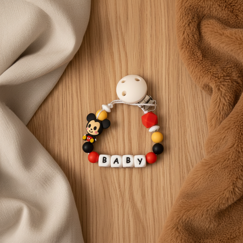 Attache tétine Mickey