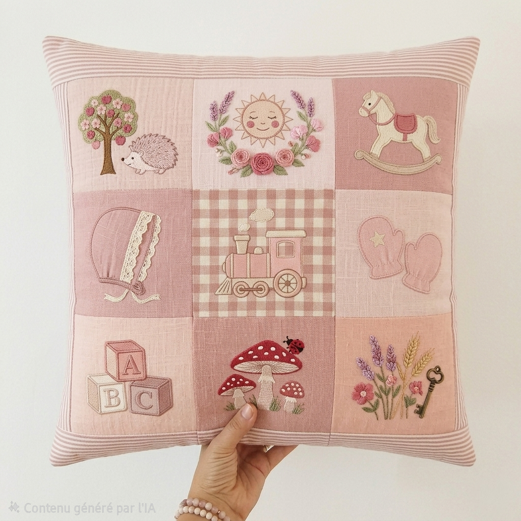 Coussin Tendres souvenirs