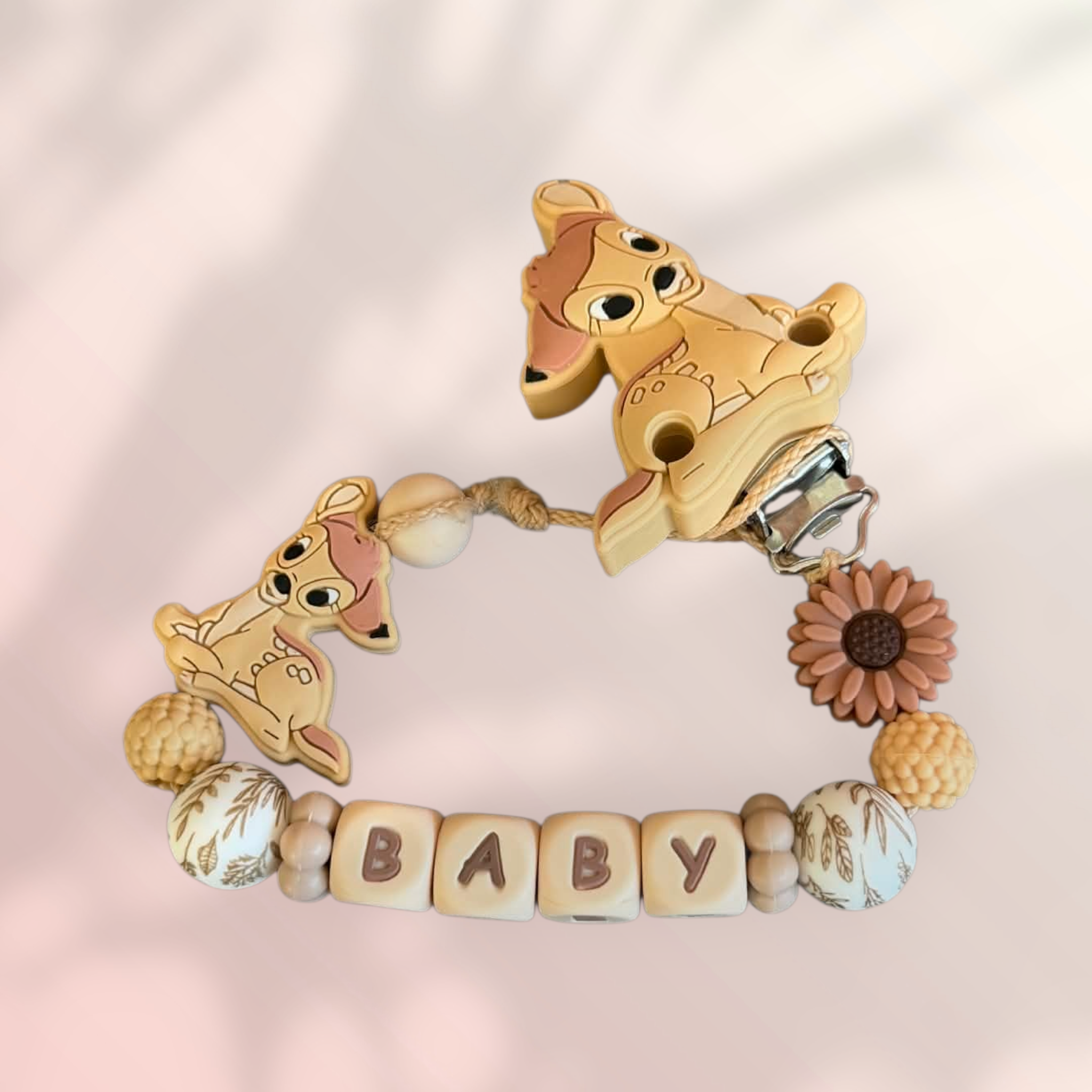 Attache tétine Bambi tout doux