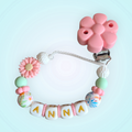 Attache tétine Petite Fleur