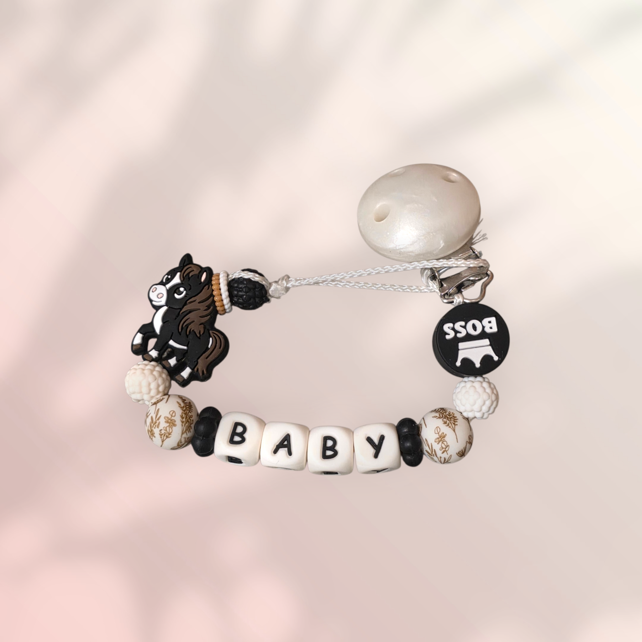 Attache tétine Petit Poney