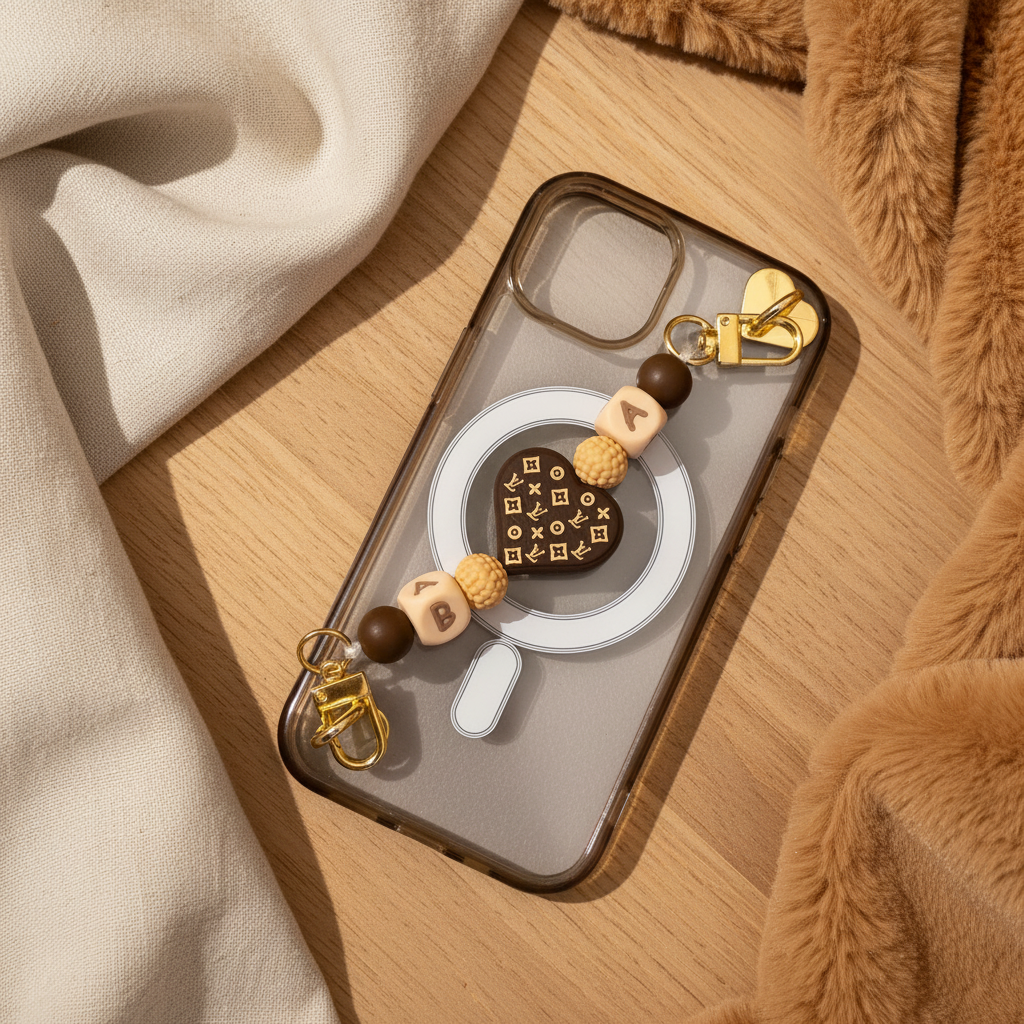Bijou pour coque téléphone