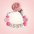 Attache tétine Petite Fleur