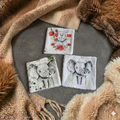 Lot 3 lingettes lavables