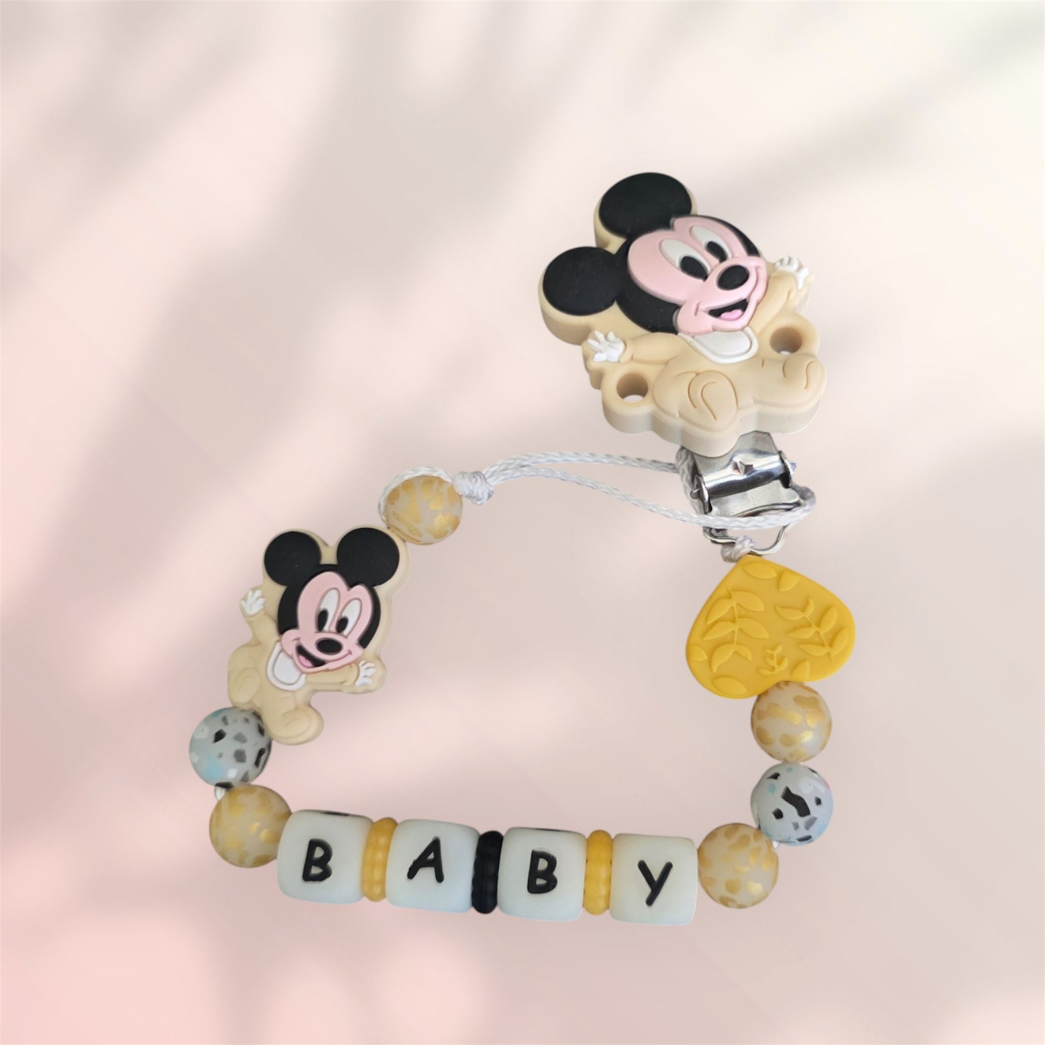 Attache tétine Mickey