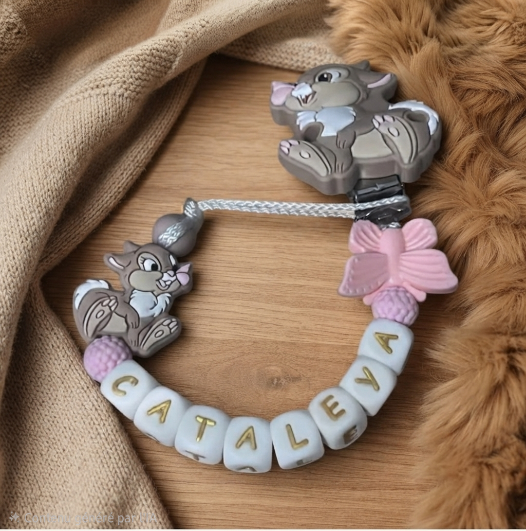 Attache tétine Miss panpan