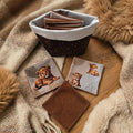 Panier et 10 lingettes lavables