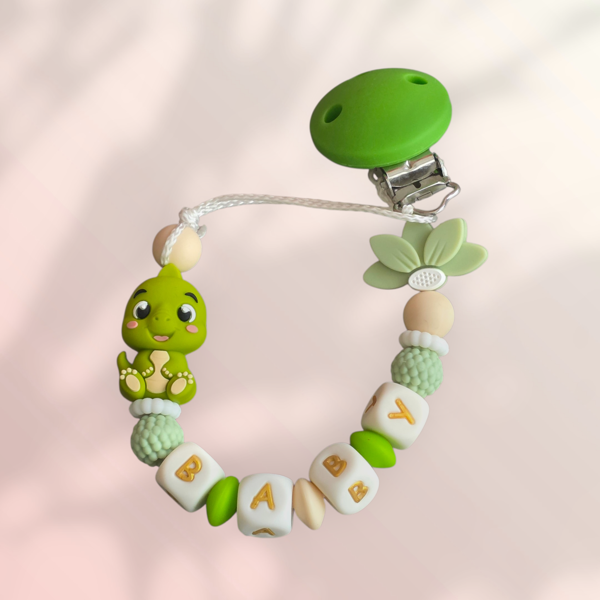 Attache tétine Petit Dino