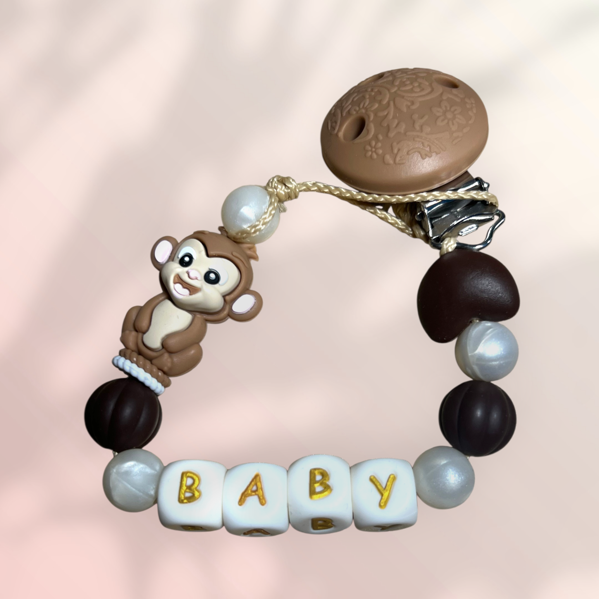 Attache tétine Petit Singe